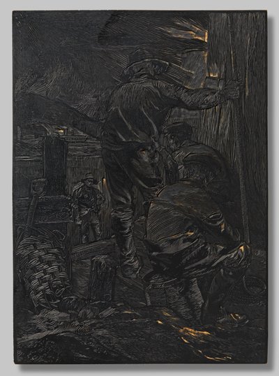 Pozemní pracovníci od Johannes Josephus Aarts