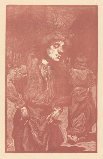 Dvě ženy jdoucí po ulici od Johannes Josephus Aarts
