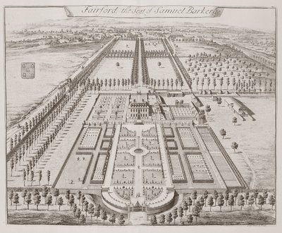 Fairford House, sídlo Samuela Barkera, z 