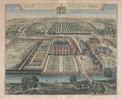 Swell, Sídlo sira Roberta Atkynse, [1712] znovu vydáno 1768. od Johannes Kip