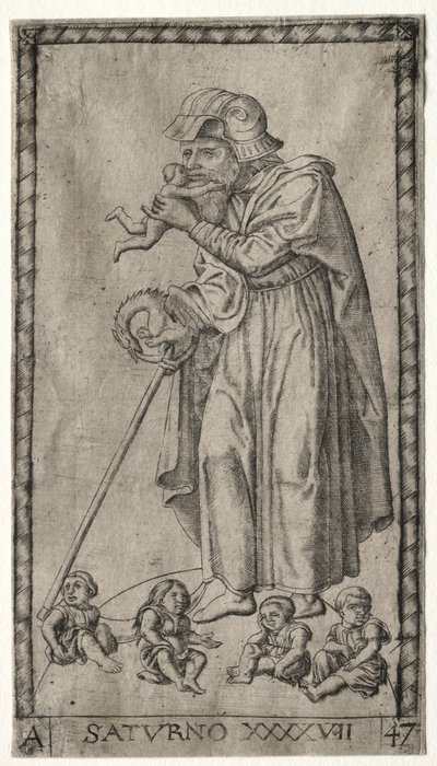Saturn, 1547. od Johannes Ladenspelder