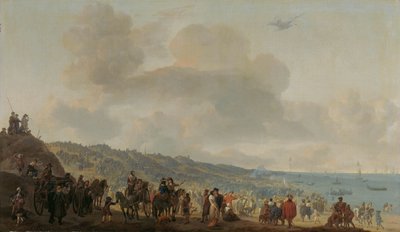 Odjezd Karla II Anglie ze Scheveningenu, 2. června 1660 od Johannes Lingelbach
