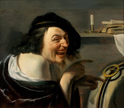 Demokritos od Johannes Moreelse