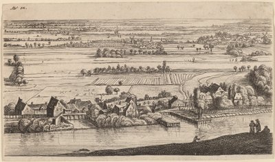 Vesnice vedle kanálu od Johannes Ruisscher