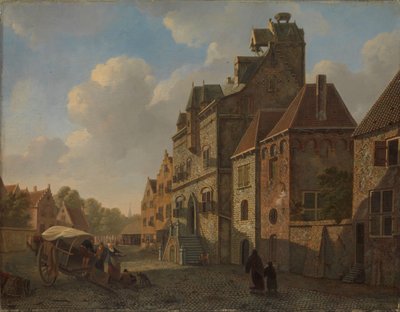 Pohled v Dordrechtu od Johannes Schoenmakers