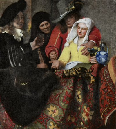 Prokuristka od Johannes Vermeer