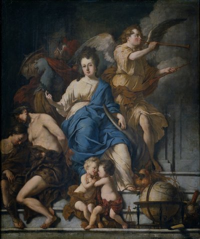 Alegorie smlouvy Ryswick, 1697 od Johannes Voorhout (I)