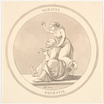 "SOCRATES / TRPĚLIVOST" od Johannes Wiedewelt