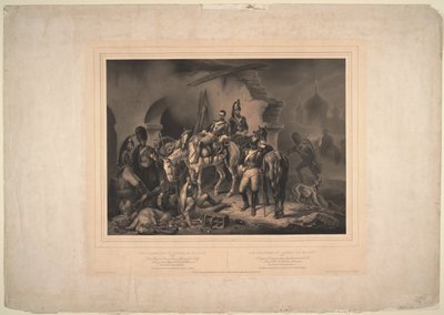 Francouzská armáda v moskevském Kremlu, 1830 od Johannes Woelffle