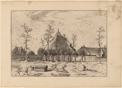 Farma od Johannes and Lucas van Doetechum after Master of the Small Landscapes