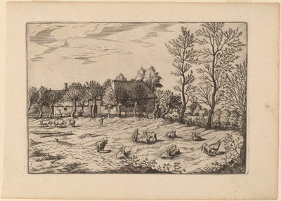 Farma od Johannes and Lucas van Doetechum after Master of the Small Landscapes