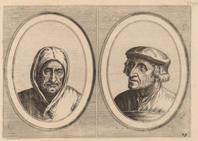 "Aecht Sonder-ziel" a "Heertje Al-te-mooy" od Johannes and Lucas van Doetechum after Pieter Bruegel the Elder