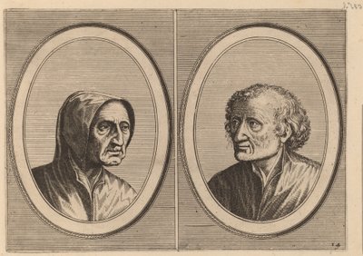 "Erlijcke Lyn" a "Snoepighe Steeve" od Johannes and Lucas van Doetechum after Pieter Bruegel the Elder