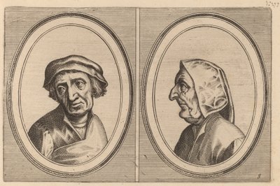 "Goelijeke Floor" a "Kinne Snavels" od Johannes and Lucas van Doetechum after Pieter Bruegel the Elder