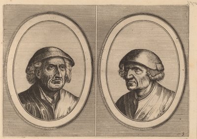 "Hans Onvertsaeght" a "Koen Slock-speck" od Johannes and Lucas van Doetechum after Pieter Bruegel the Elder