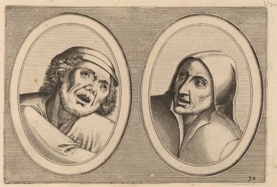 "Harme Snap-op" a "Keursje-sonder-naed" od Johannes and Lucas van Doetechum after Pieter Bruegel the Elder
