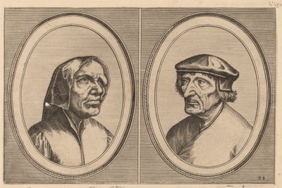 "Trijn Bulle-back" a "Voorsichtighe Penne" od Johannes and Lucas van Doetechum after Pieter Bruegel the Elder