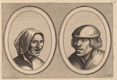 "Woman Verneem-al" a "Hans de Pluym-strijcker" od Johannes and Lucas van Doetechum after Pieter Bruegel the Elder