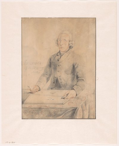Portrét Pietera Pickée od Johannes de Koning (signed by artist)