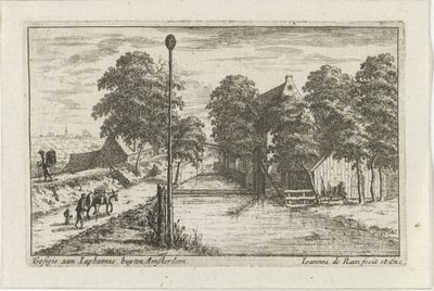 Pohled na Jaapa Hannese Gesigie aan Iaphanes koupil Amsterdam (název na objektu) od Johannes de Ram