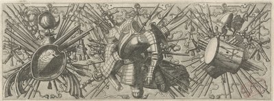 Hranolky s dvojitým bubnem Panoplia sev armamentarium… (název série) od Johannes of Lucas van Doetechum