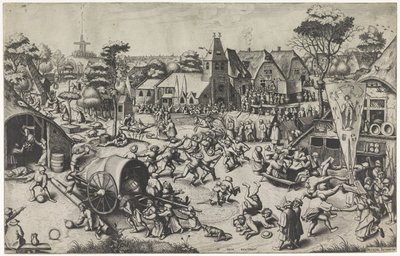 Veletrh svatého Jiří od Johannes of Lucas van Doetechum