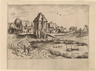 Farmy od Johannes van Doetechum, the Elder and Lucas