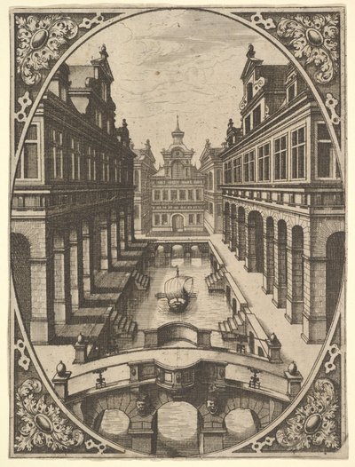 Deska ze Scenographiae..., ca. 1560. od Johannes van Doetecum I