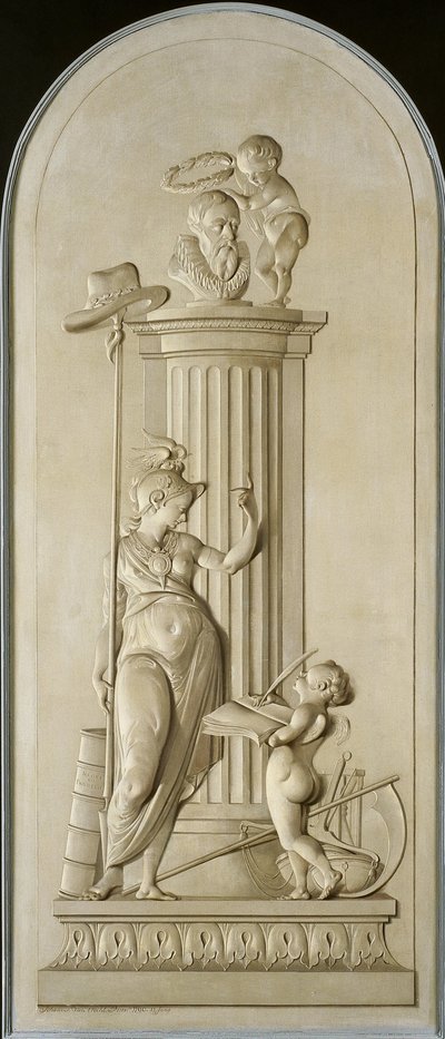 Alegorie svobody od Johannes van Dregt (signed by artist)