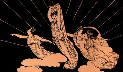 Scéna z Homérovy Odyssey (tisk) od John (after) Flaxman