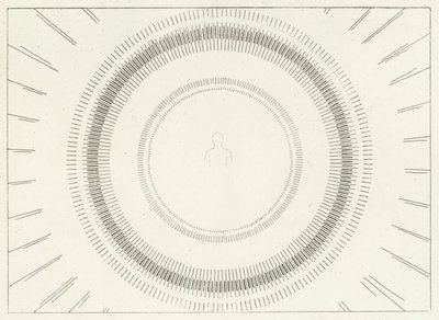 The Beatific Vision, Paradise, Canto 33 (rytina) od John (after) Flaxman