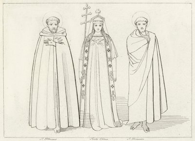 Kostel, ráj, Canto 11 (rytina) od John (after) Flaxman