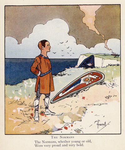 Normané (barevná litografie) od John (after) Hassall