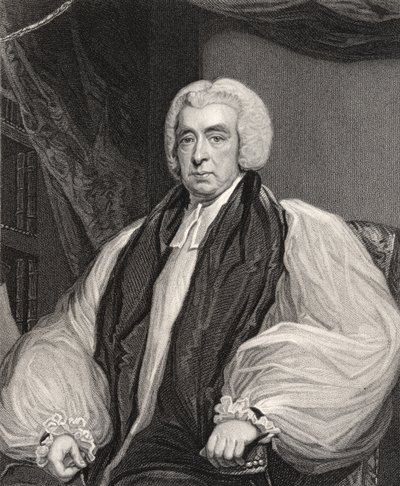 Reverend Beilby Porteus, rytina H. Meyera, z "National Portrait Gallery, volume V", vydáno cca 1835 (litografie) od John (after) Hoppner