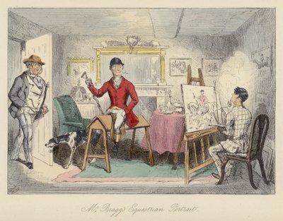 Ilustrace John Leech pro Mr Sponge