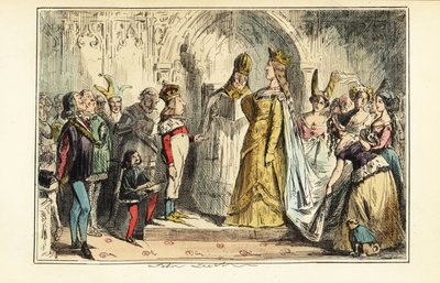 Anglický král Jindřich VI. se oženil s Margaret z Anjou v opatství Titchfield, 23. dubna 1445 od John (after) Leech