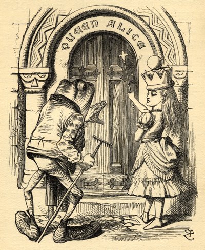 Alice and the Frog, ilustrace z 