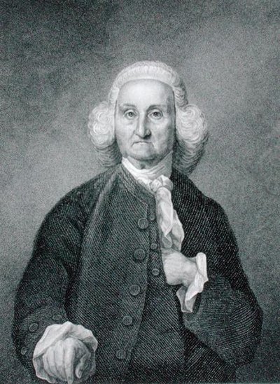 Jonathan Trumbull (1710-85) ryl E. Mackenzie (rytina) od John (after) Trumbull