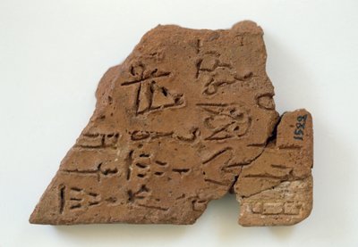 Cretulae s lineárním písmem z Phaistos, Kréta, Řecko, minojská civilizace od Walter Charles Mills