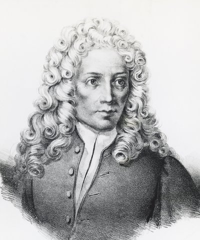Portrét Francesca Tortiho (1658-1741), italského anatoma a lékaře od Walter Charles Mills