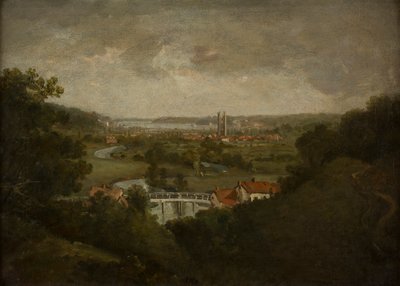 Vale of Dedham (olej na plátně) od John (circle of) Constable