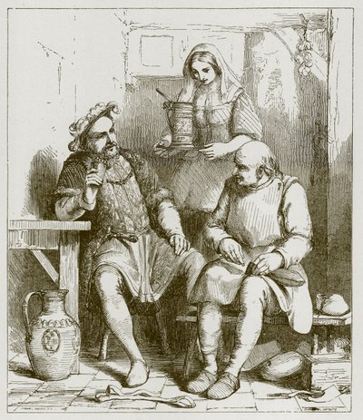 Král Hal a švec od John Absolon