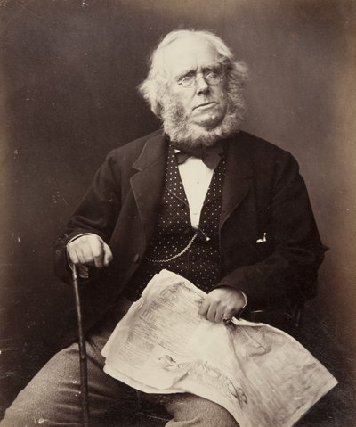 Pan James Playfair, Glasgow, 1855 od John Adamson