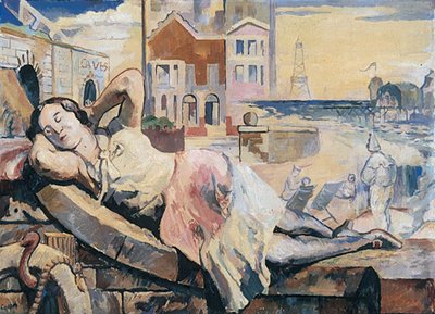 Blackpoolská siesta od John Albert Cooper