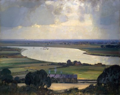 Smug a Silver Trent od John Alfred Arnesby Brown