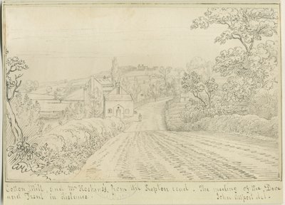 Burton-upon-Trent: kresba perem a tuší, nd [1799-1854] (kresba) od John Allport