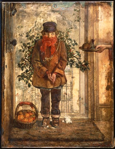 Vánoce (olej na plátně) od John Anster Fitzgerald