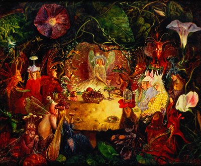 Banket víl, 1859 od John Anster Fitzgerald