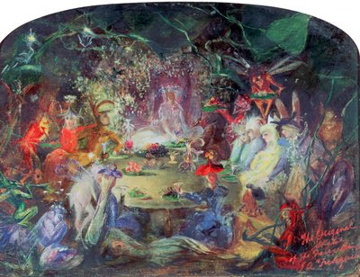 Pohádková hostina, 1832-1906 od John Anster Fitzgerald