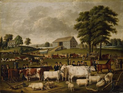 Pensylvánský venkovský veletrh, 1824 od John Archibald Woodside